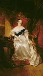 Retrato de la Reina Victoria